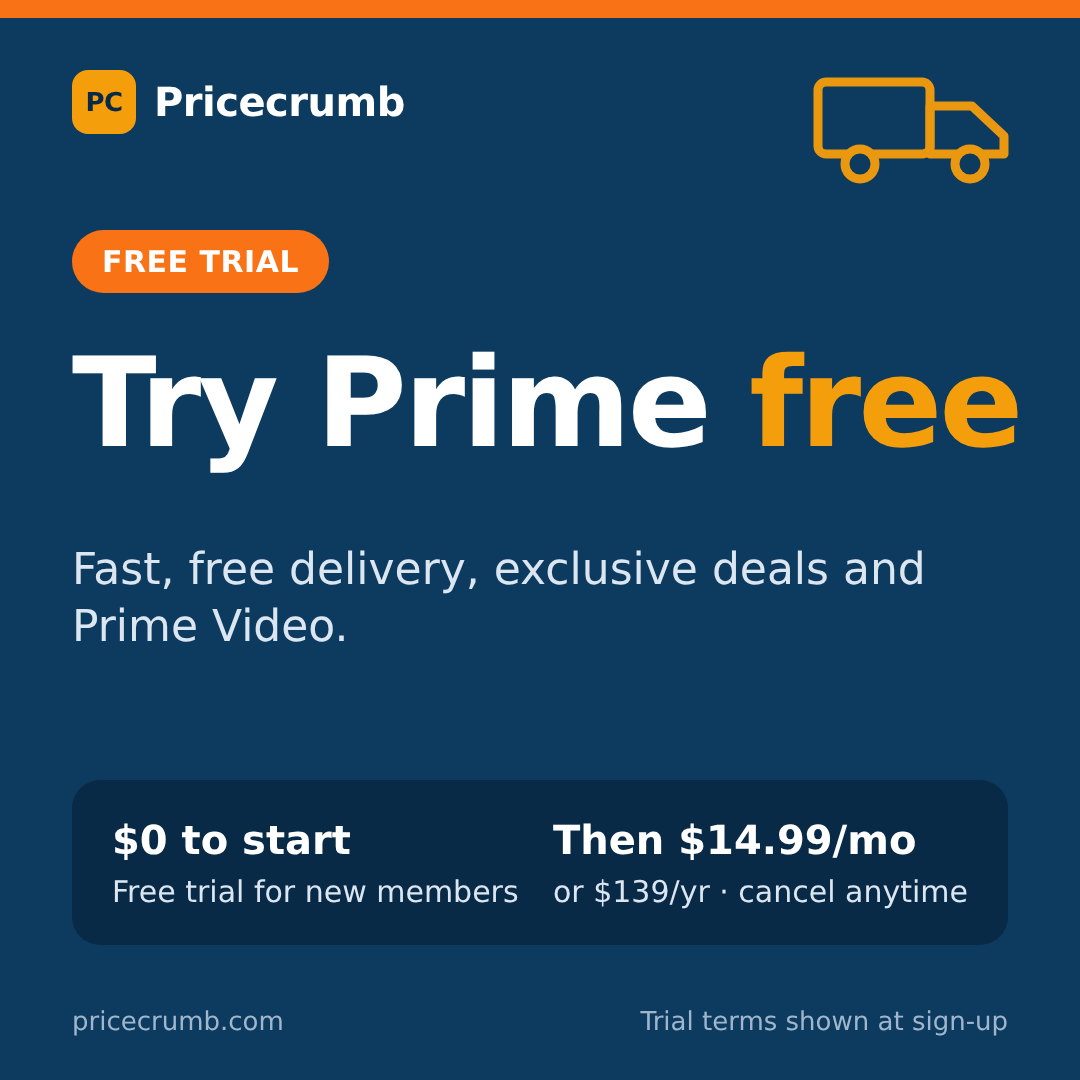Prueba gratis de Amazon Prime: $0 para empezar, luego $14.99 al mes